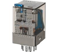 FIN 60.13.9 12V2 - Relais industriel, 3 x CO, 250 V / 10 A, 12 V c.c.