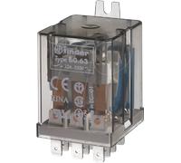 FIN 60.63.8 12V - RELAIS UNIVERSEL, 3 CO, 12 V C.A.