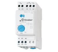 Contrôleur de niveau Finder 1W, liquides conducteurs, 5-150 kOhm, 230V AC, 1 pièce.
