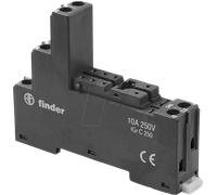 FIN 95.05.0 - Culot pour relais - fin 40.51/.52/.61, 80.30, noir
