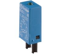 FIN 99.80.9 EMV - Module enfichable avec LED+diode 6...24 VDC