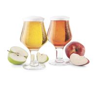 Final Touch Lot de 2 verres à cidre rigides à pied 475 ml GG5018