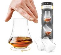 Final Touch Revolve LFG4142 Lot de 2 verres rotatifs pour whisky, gin, rhum, tequila et autres spiritueux