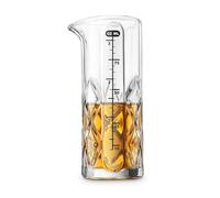 Final Touch Yarai Double Jigger Glass Mixing Jug Verre doseur épais 100 ml