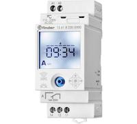 Finder Horloge programmable 126100240000 – hebdomadaire/journalier, IP20, vacances, impulsion