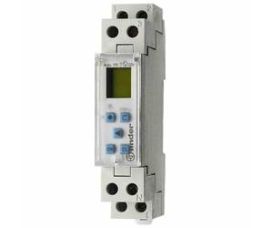 FINDER 127100240000 Horloge programmable Programme hebdomadaire, programme journalier IP20 Fonction d'impulsion