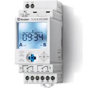 Finder 12A200240000 Horloge programmable Programme hebdomadaire, programme journalier IP20 Fonction astronomique, programme vacances, fonction impulsion (12A200240000)