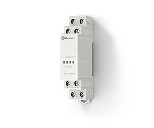Finder 131200120000PAS Relais bistable modulaire avec Inverseur 1 NO 8 A 12 Vac/dc électronique Commande Reset