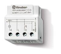 Finder 139182300000PAS Télérupteur électronique temporisé à encastrer Boîte à boutons 230 Vac 1 NO 10 A