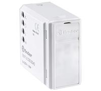 Finder 189182300040 Série 18 Détecteur de mouvement et présence 10 A 1 sortie 200 W 230 V Standard Montage mural pour Systèmes Civili, Bouton extérieur, Blanc, AC, 50/60 Hz