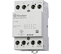 Finder Contacteur d'installation 22.44.0.024.4710 3 N.O./1 N.F. (30/110/220 V) 40/4/1,2 A (22.44.0.024.4710)