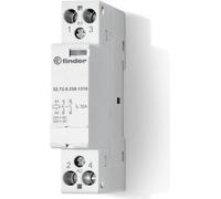 Finder 22.72.0.012.1310 Contacteur d'installation 2 contacts NO 230 V/AC, 400 V/AC 1 pc (227200121310)