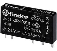 Finder 34.51.7.024.5000 Relais pour circuits imprimés 24 V/DC 6 A 1 inverseur (RT) 1 pc(s)