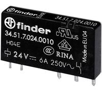 Finder 34.51.7.060.0010 Relais pour circuits imprimés 60 V/DC 6 A 1 inverseur (RT) 1 pc(s)