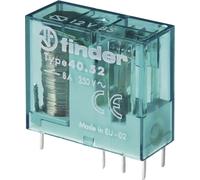 Finder 40.52.6.110.0000 Relais pour circuits imprimés 110 V/AC, 110 V/DC 8 A 2 inverseurs (RT)