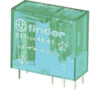 Finder 40.61.6.012.4000 Relais pour circuits imprimés 12 V/AC, 12 V/DC 16 A 1 inverseur (RT) 1 pc(s)