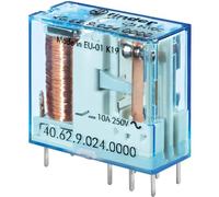 Finder 40.62.9.024.4000 Relais d'impression 24 V/DC 10 A 2 changeurs 1 pièce