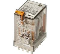 Finder 4CO Mini Relais Industriel 7A 230V AC Avec Test LED - 55.34.8.230.0050