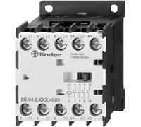 Finder 6K.04.9.024.4709 Relais industriel 3 NO (T), 1 NF (R) 4 kW 24 V/DC 9 A avec contact auxiliaire Convient pour marque (relais): Finder 1 pc(s)