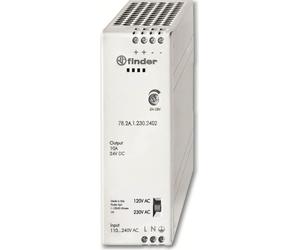 Finder 78.2A.1.230.2402 Bloc d'alimentation pour rail DIN 24 V/DC 10 A 240 W (78.2A.1.230.2402)