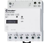 Finder 7E.36.8.400.0010 Compteur d'énergie triphasé mécanique 65 A conformité MID: oui 1 pc(s)