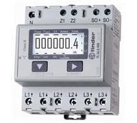 Finder 7E.56.8.400.0010 7E.56.8.400.0010 Compteur d'énergie triphasé numérique 5 A conformité MID: oui 1 pc(s)