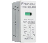 Finder 7P.10.8.275.0012 Cartouche parafoudre Protection anti-surtension pour: armoire de distribution 20 kA 1 pc(s)
