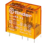 finder Connecteur/relais d'impression 230 V AC, 2 W, 8 A, 1 pièce, 40.52.8.230.0000 (3 pièces de relais enfichable/print)