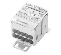 Finder 9D.01.5.175.0210 Répartiteur blanc 12 pôles 16 mm² 175 A 1000 V/AC, 1500 V/DC Type de conducteur = L, N, PE