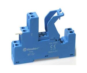 Finder Finder Douille à vis bleue 97.02 Quantité:1