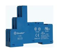 Finder Finder Douille à vis bleue pour rel.40.31,41.31 95.03 Quantité:1