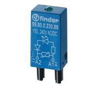 Finder Finder LED vert +Varis110..220VACDC pour phase 94.82/83/84 99.80.0.230.98 Quantité:1