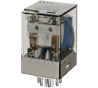 Finder Relais 60.12 - 24 V DC, 2 W, 10 A, 8 broches, 2 contacts