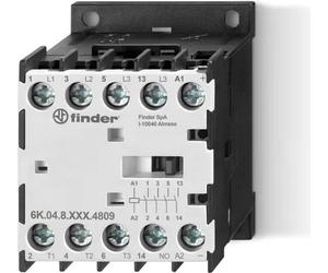 Finder Mini-contacteur industriel 4kW bobine 24V AC (6K.04.8.024.4709)