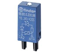 Finder Module enfichable avec circuit RC 99.80.0.060.09