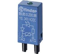 Finder Module enfichable avec diode de roue libre, avec LED 99.80.9.220.99 Couleur déclairage (ampoule LED): vert 1 pc(s)