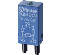 Finder Module enfichable avec LED 99.80.0.024.59 Couleur d'éclairage (ampoule LED): vert 1 pc(s)