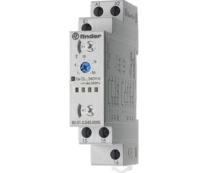 Finder Multifunktions-Zeitrelais 12-240V AC/DC,1W,16A 80.01.0.240.0000 (800102400000)