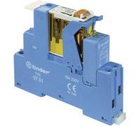 Finder Relais de couplage avec 1 inverseur 16 A, support de bornes à vis 4C.01.8.024.0060 1 inverseur 16 A (4C.01.8.024.0060)