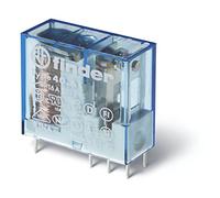 Finder série 40 - Rele Mini réticulé 5 mm Contact ouvert AgSnO2 6 VDC lavable