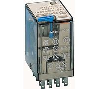 Finder série 55 - Rele 12 VDC 4 contacts LED + diode + indicateur Agni + au