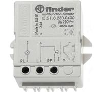 Finder Télérupteur avec variateur, série 15.51.8.230 15.51.8.230.0400 230 V/AC 1 contact à fermeture/variateur 230 V/AC Min. 15 W/ (15.51.8.230.0400)
