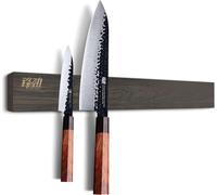 Findking 46cm Bois de frêne Bande de couteau magnétique Support de cuisine