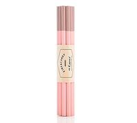 Fine & Candy Lot de 12 crayons Graphite Beach, en bois, HB2 hexagonaux, grand Durabilidade pour écrire et dessiner, couleur rose et raffinage gris