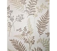 Fine Decor FD43768 Papier peint en vinyle texturé Motif fougère Moka
