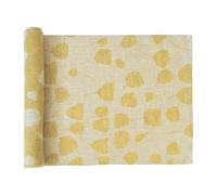 Fine Little Day Chemin de table Bouquet 150x45 cm Jaune-blanc