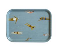 Fine Little Day Plateau Swimmers 20x27 cm Bleu