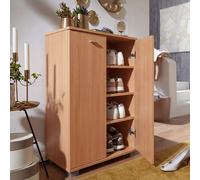 Finebuy Armoire à chaussures Bois 60x90x35 cm Étagère à chaussures 12 paires