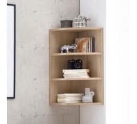 FineBuy Étagère Murale Angle 30x60x30 cm Étagère Suspendue Flottante Moderne