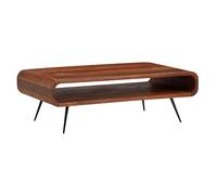 FineBuy Table Basse Ronde 90x55x30 cm Effet Marbre, Bout de Canapé | table de salon avec croisés pieds, table lounge facile d'entretien, table d'appoint pour canapé et fauteuil